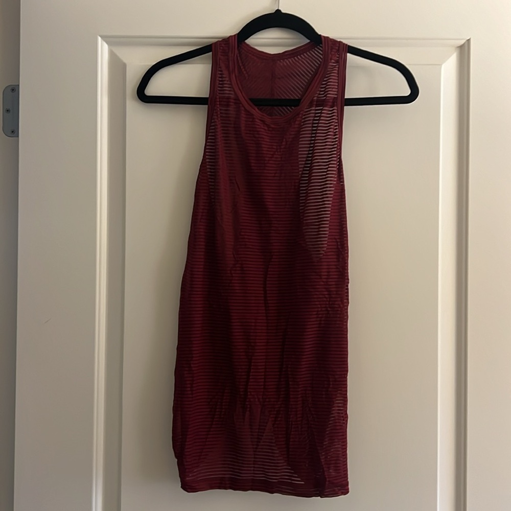 Lululemon tie-back tank top